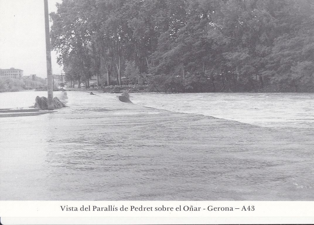 Postal 62171 : Gerona. Rio Oñar el paradiso de Pedrer sobre el Oñar