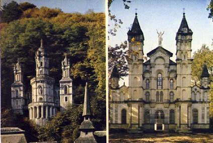 POSTAL 56843: Betharram Calvaire Ve Station ou Chapelle St-Louis Chapelle de la Resurrection