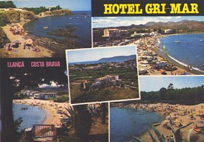 POSTAL 57329: Hotel Gri-Mar Llança (Costa Brava)