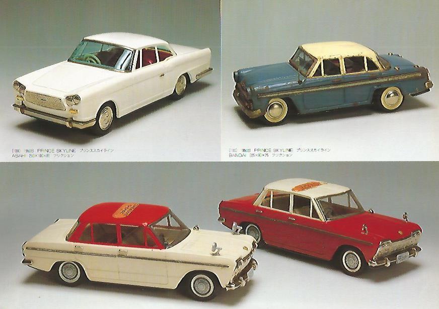LAMINA / SHEET 22: PRINCE SKYLINE. 1950s/ PRINCE SKYLINE 1500DX. 1960s