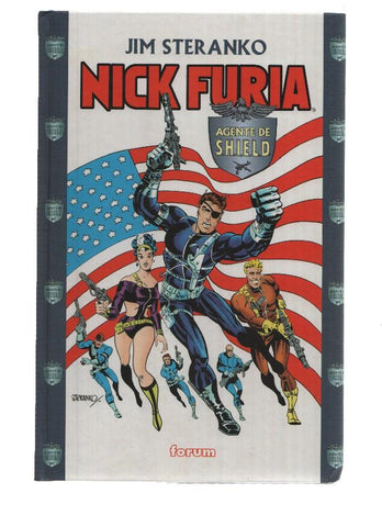 NICK FURIA: AGENTE S.H.I.E.L.D - Jim Steranko (Forum 2000 Tapa Dura)