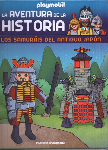Playmobil: La Aventura de la Historia, numero 32: LOS SAMURAIS DEL ANTIGUO JAPON (ES SOLO EL ALBUM) 