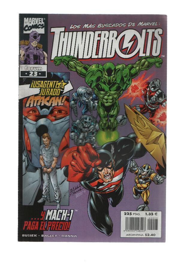 THUNDERBOLTS, Volumen 1, Numero 23: RELACIONES PUBLICAS (Forum 2000)