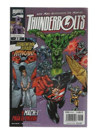 THUNDERBOLTS, Volumen 1, Numero 23: RELACIONES PUBLICAS (Forum 2000)