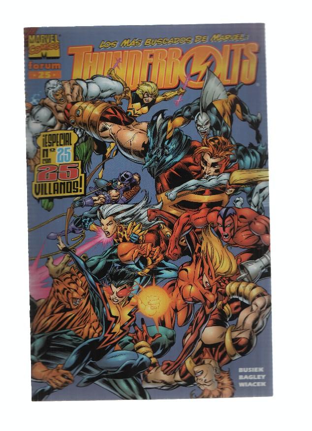 THUNDERBOLTS, Volumen 1, Numero 25: SALVAR EL MUNDO (Forum 2000)