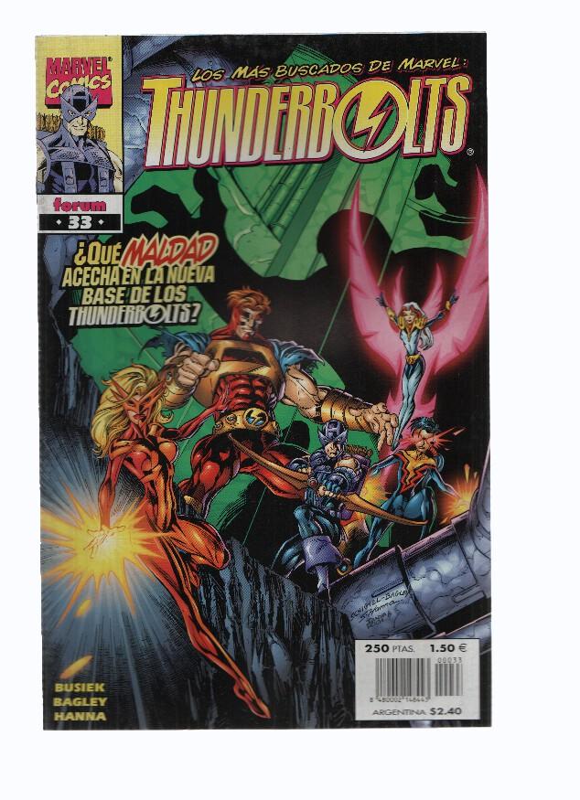 THUNDERBOLTS, Volumen 1, Numero 33: OGROS EN LAS SOMBRAS (Forum 2000)