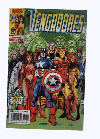 LOS VENGADORES, Volumen 3, Numero 25: EL NOVENO DIA (Forum 2000)