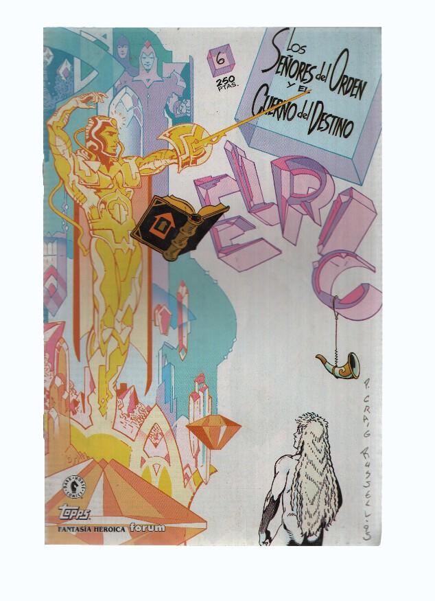 ELRIC STORMBRINGER, Volumen 1, Numero 06: Los Señores del Orden y el Cuerno del Destino (Forum 1997)