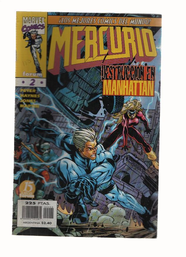 MERCURIO, Volumen 1, Numero 02: Un mal dia para empezar una nueva vida (Forum 1998)