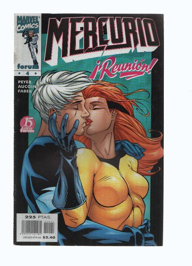 MERCURIO, Volumen 1, Numero 04: Raza Inhumana (Forum 1998)
