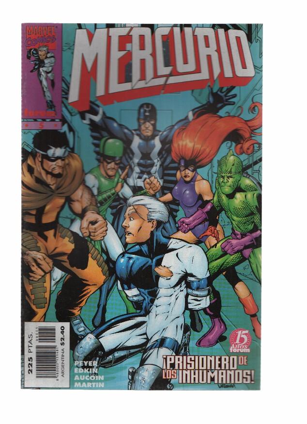 MERCURIO, Volumen 1, Numero 05: Ciudad de Locos (Forum 1998)