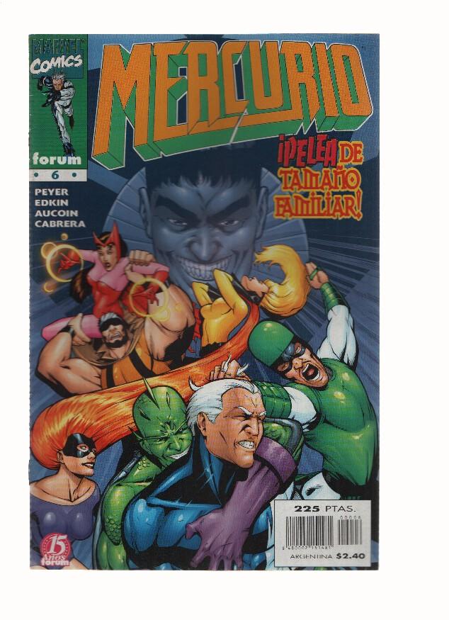 MERCURIO, Volumen 1, Numero 06: Nieblas y Tempestades (Forum 1998)