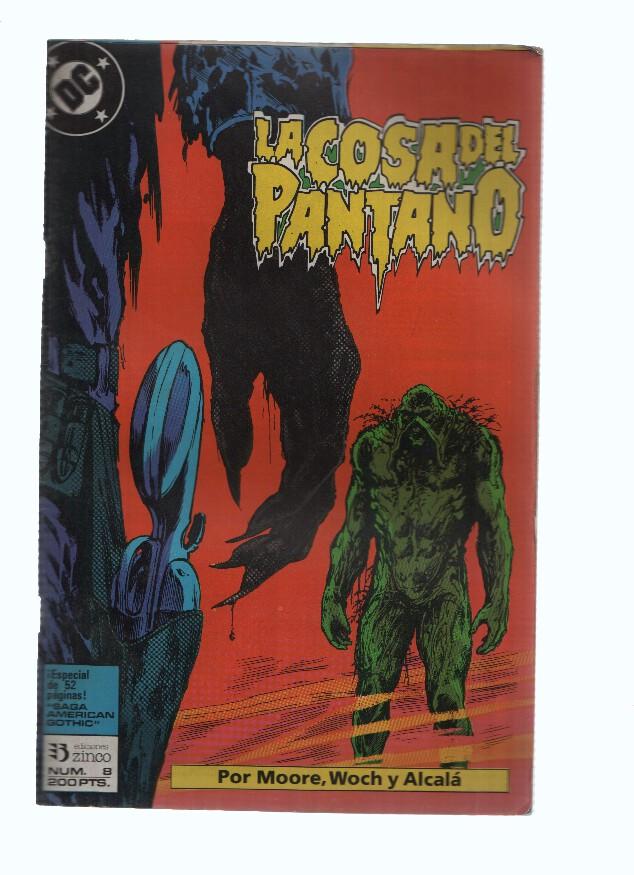 LA COSA DEL PANTANO, Volumen 1, Numero 08: El Hombre del Saco (Zinco 1988)