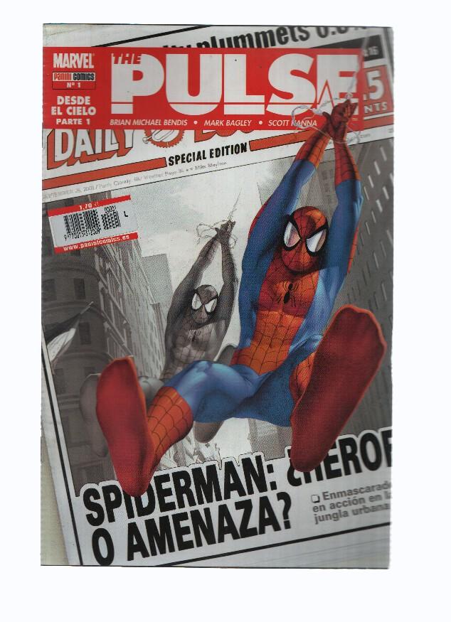 SPIDERMAN: THE PULSE, Vol.1, Numero 01: Desde el Cielo, Parte 01(Panini Comics 2005)