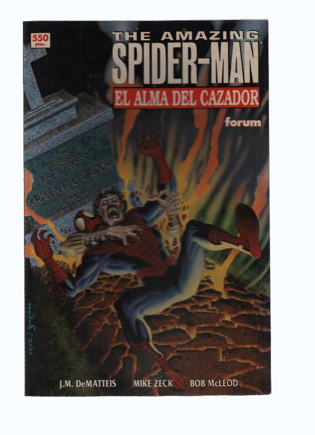 Coleccion Prestigio Forum, Numero 57: SPIDER-MAN - EL ALMA DEL CAZADOR (Forum 1993)