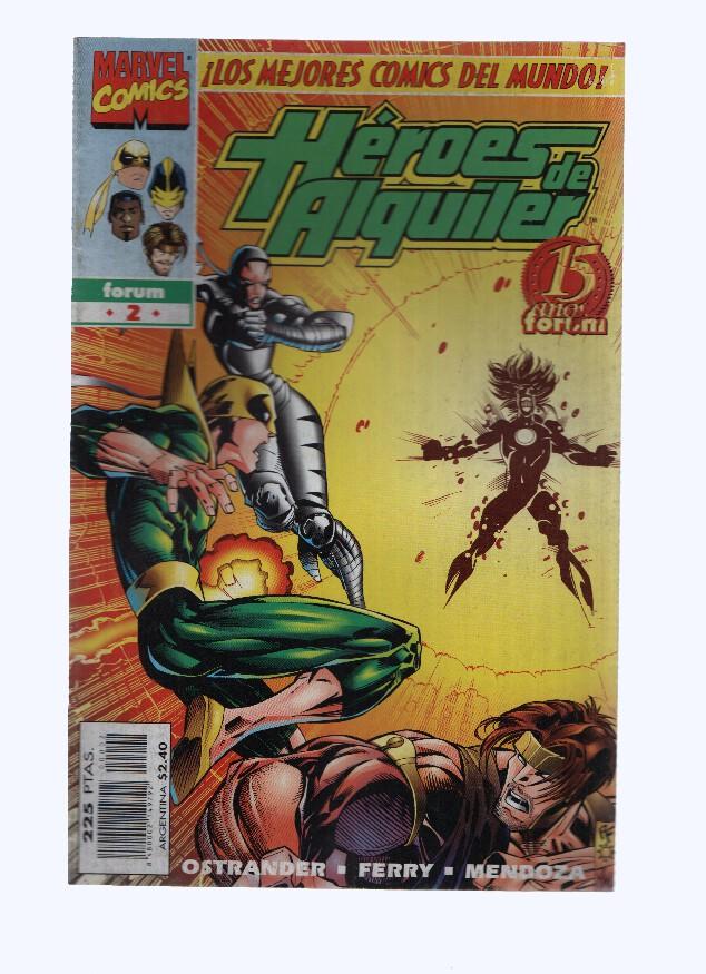 HEROES DE ALQUILER, Vol. 1, Numero 02: ¡Sacudida! (Forum 1998)