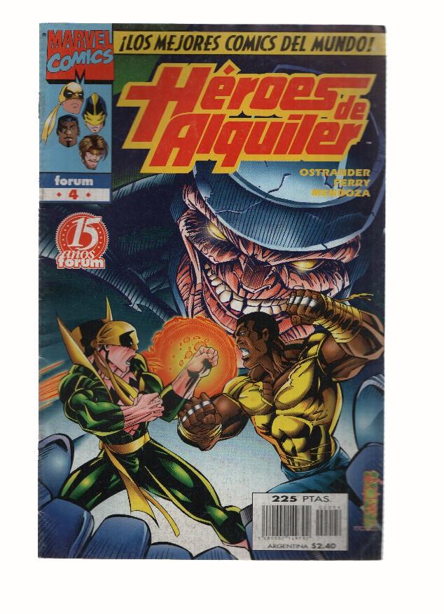 HEROES DE ALQUILER, Vol. 1, Numero 04: Controlados (Forum 1998)