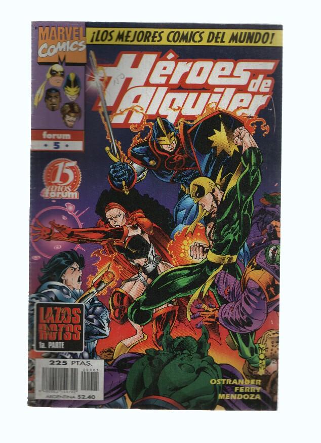 HEROES DE ALQUILER, Vol. 1, Numero 05: ¡Hacia el Abismo! (Forum 1998)