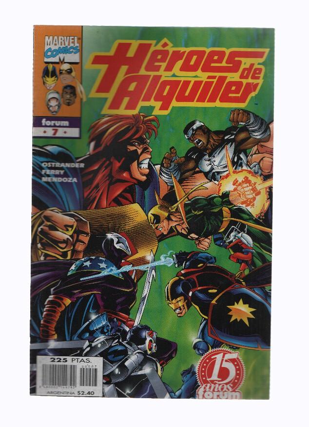 HEROES DE ALQUILER, Vol. 1, Numero 07: ¡Los Thunderbolts toman el control! (Forum 1998)