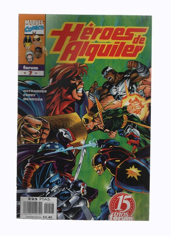 HEROES DE ALQUILER, Vol. 1, Numero 07: ¡Los Thunderbolts toman el control! (Forum 1998)