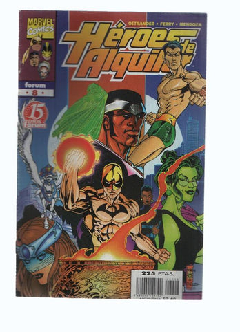 HEROES DE ALQUILER, Vol. 1, Numero 08: Revelaciones (Forum 1998)