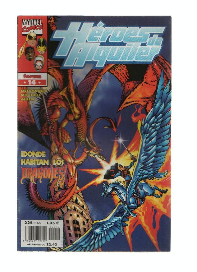 HEROES DE ALQUILER, Vol. 1, Numero 14: El Dragon de Wall Street (Forum 1998)