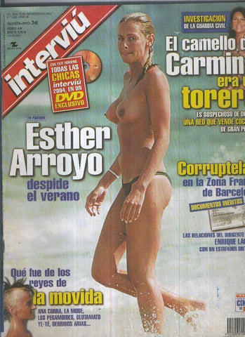 INTERVIU numero 1482: ESTHER ARROYO. 2004