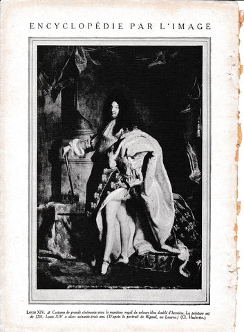 LAMINA 30069: Louis XIV 