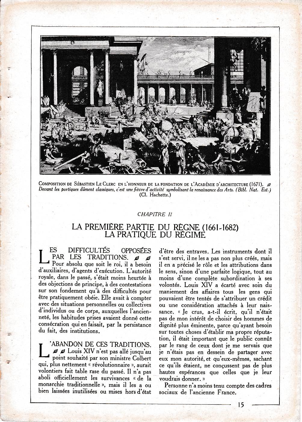 LAMINA 30076: Composition de Sebastien Le Clerc en l honneur de la fondation de l Academie d Architecture 1671