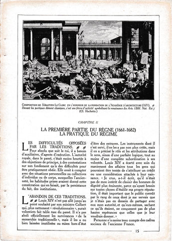 LAMINA 30076: Composition de Sebastien Le Clerc en l honneur de la fondation de l Academie d Architecture 1671