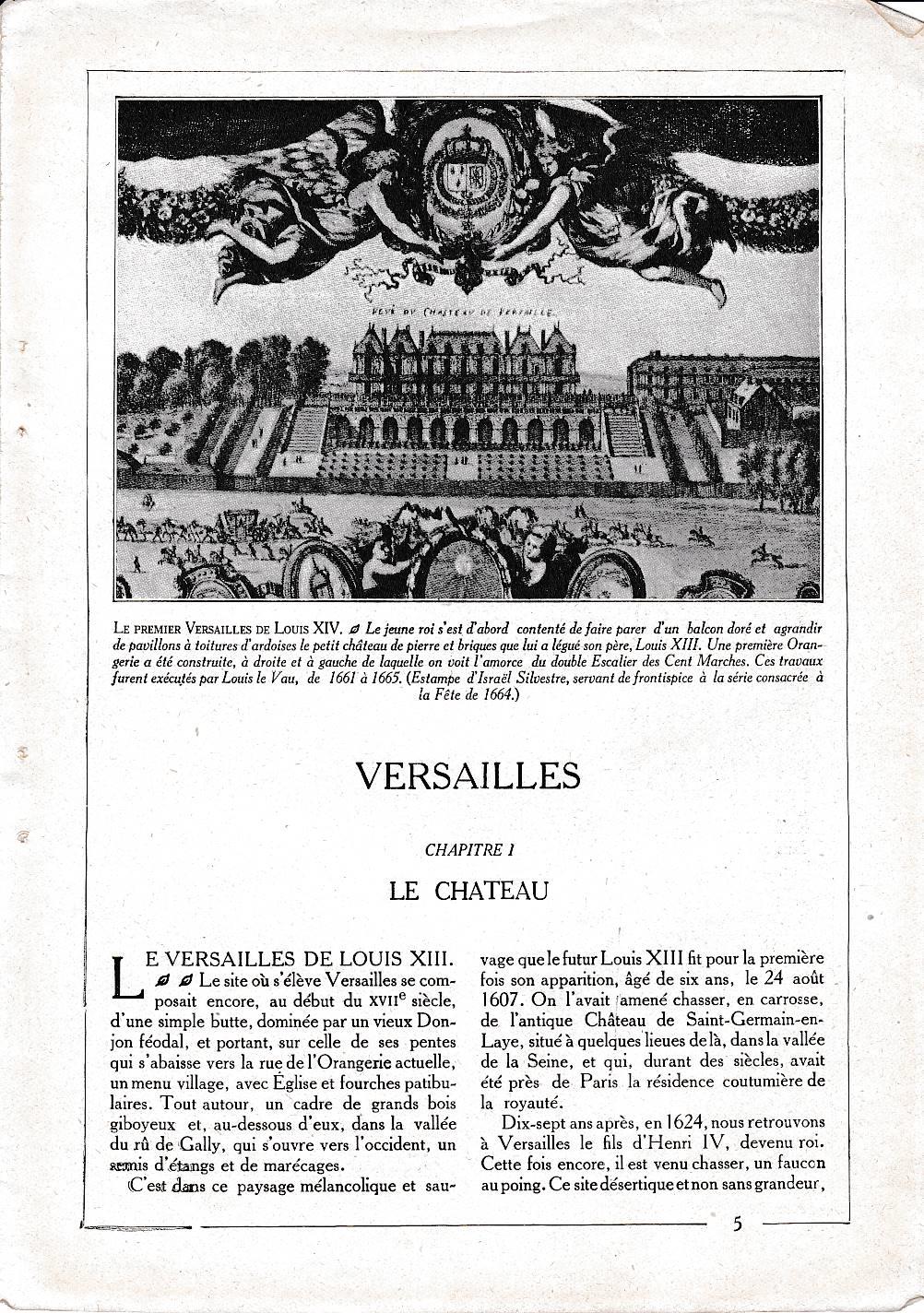 LAMINA 30037: Le premier Versailles de Louis XIV
