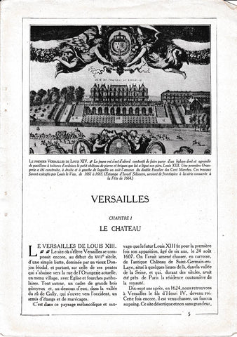 LAMINA 30037: Le premier Versailles de Louis XIV