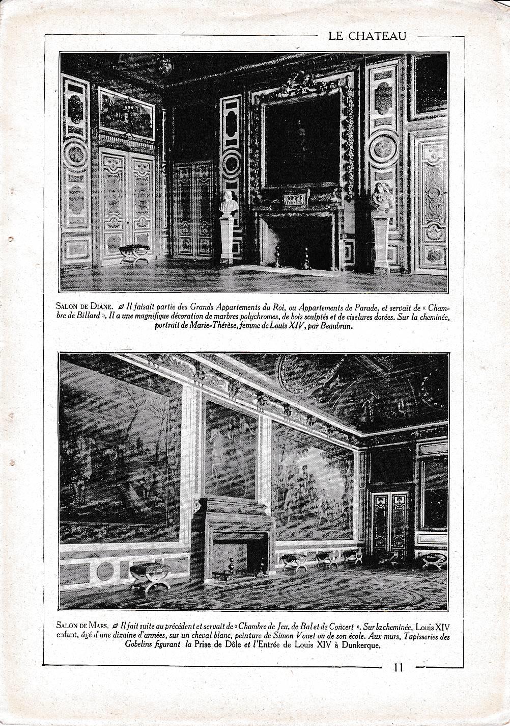LAMINA 30040: Salon de Diane et Salon de Mars