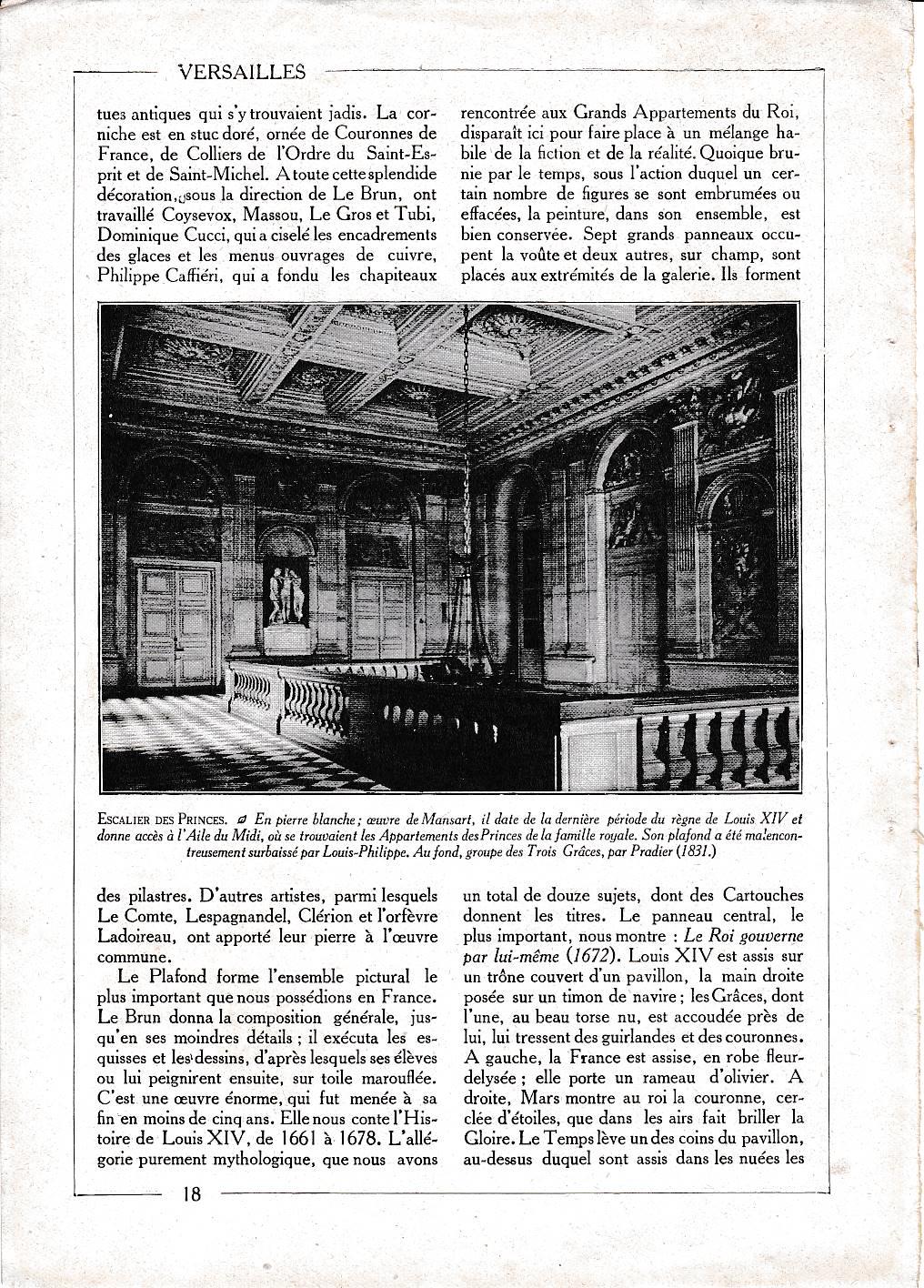 LAMINA 30043: Escalier des princes