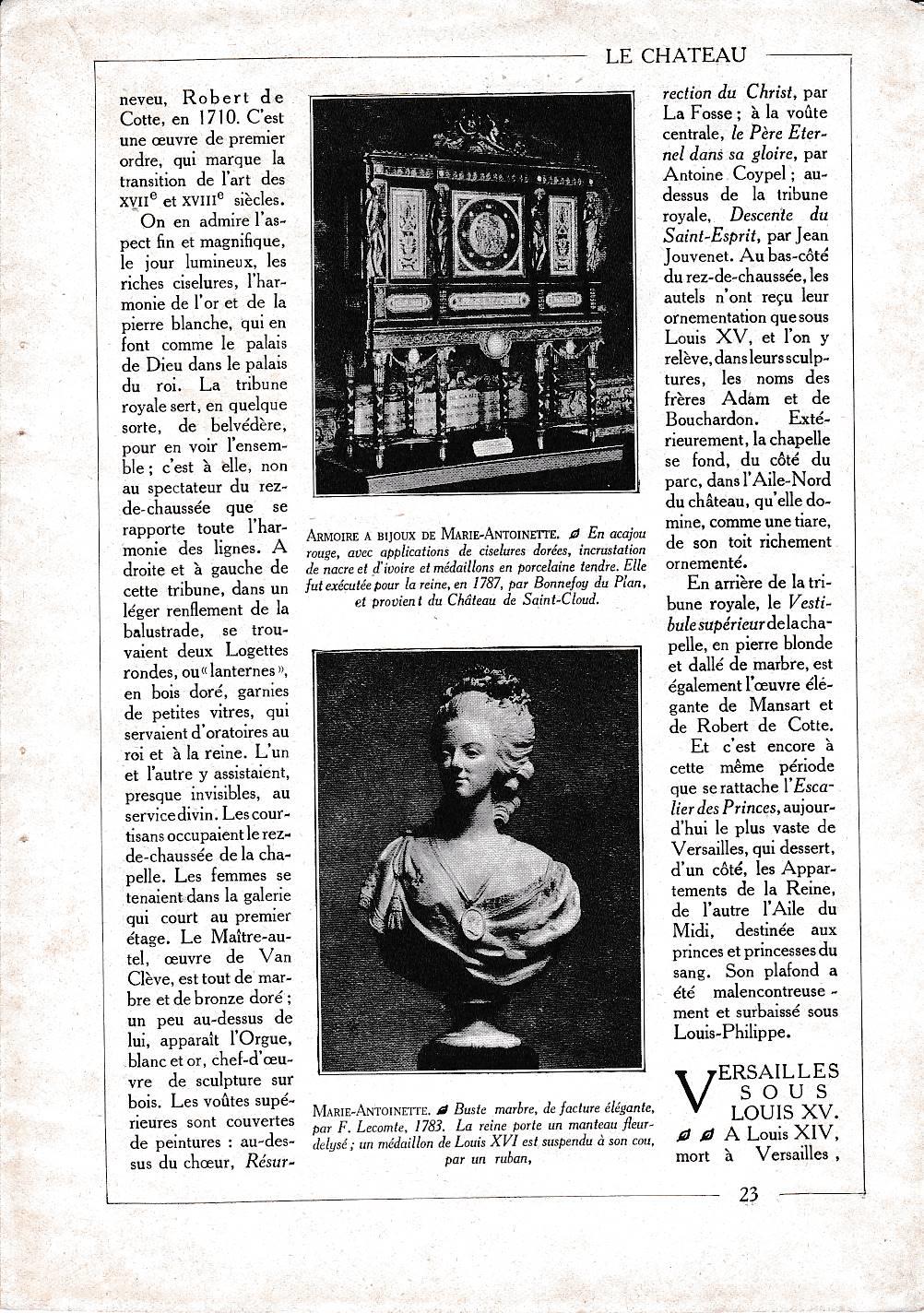 LAMINA 30046: Armoire a bijoux de Marie-Antoniette