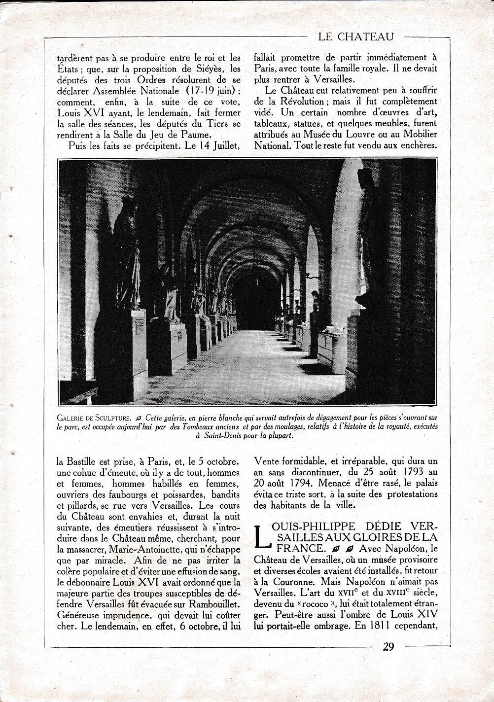 LAMINA 30049: Galerie de Sculpture