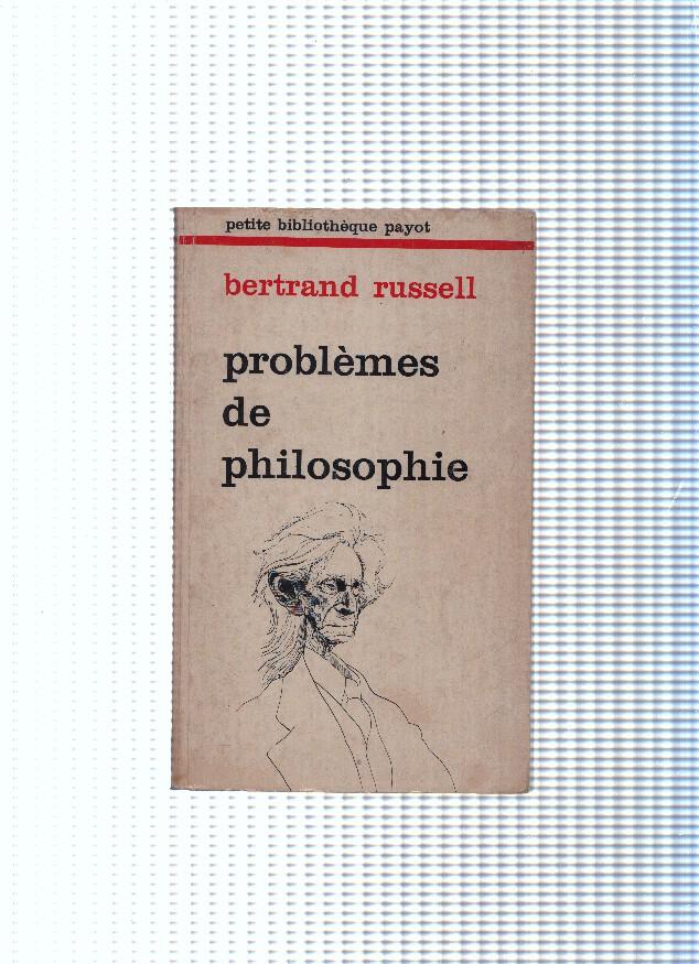 Petite bibliotheque Payot 79 : Problemes de Philosophie