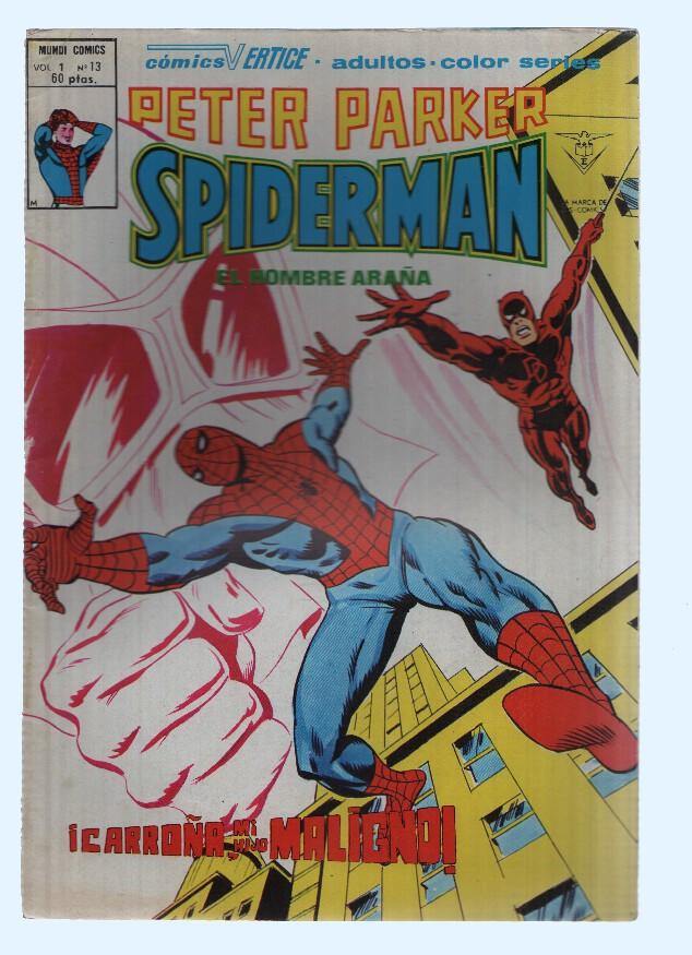 PETER PARKER SPIDERMAN, Volumen 1, Numero 13: ¡Carroña, mi hijo maligno! (Vertice 1979)
