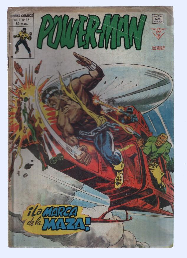POWER-MAN, Volumen 1, Numero 22: La Venganza es Mia (Vertice 1980)