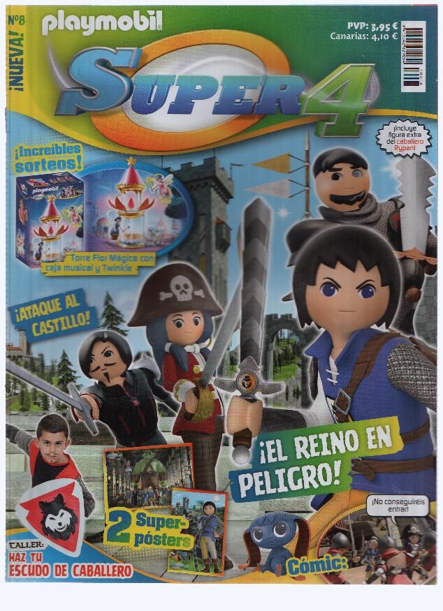 Revista PLAYMOBIL Numero 08: El Reino en Peligro (Bauer Media Group 2017)