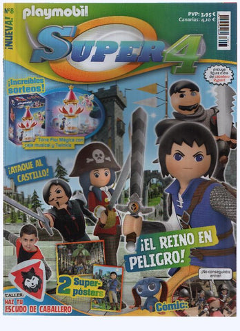 Revista PLAYMOBIL Numero 08: El Reino en Peligro (Bauer Media Group 2017)