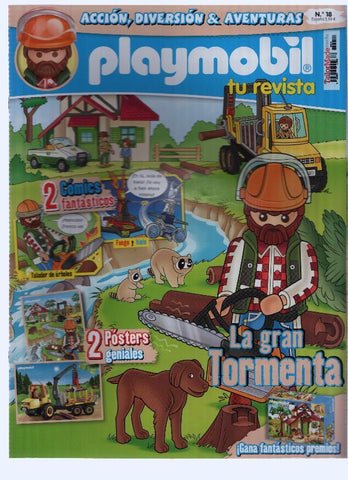Revista PLAYMOBIL Numero 18: La Gran Tormenta (Bauer Media Group 2017)