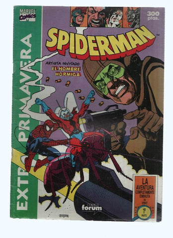 SPIDERMAN, EXTRA PRIMAVERA 1990: La Aventura completamente diminuta (Forum 1990)