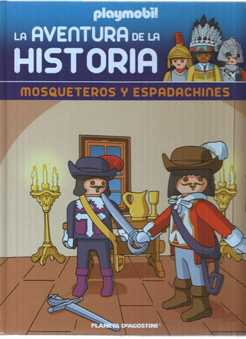 Playmobil: la aventura de la historia numero 40: Mosqueteros y Espadachines (ES SOLO EL ALBUM)