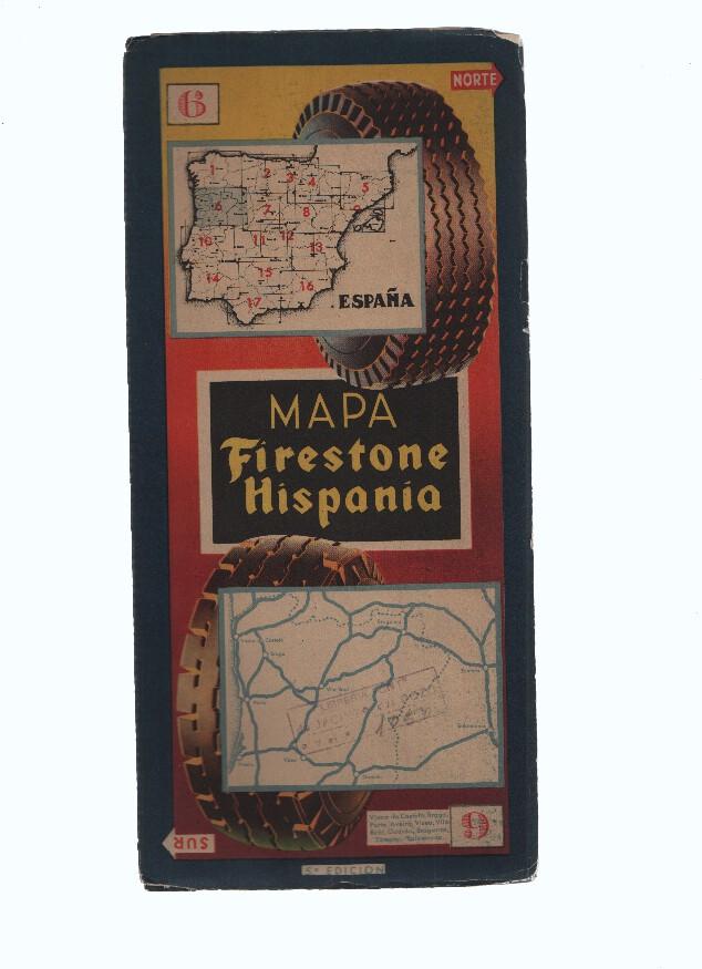 Mapa Firestone Hispania numero 06: Viana do Castelo, Braga, 