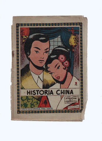 Cuentos de la abuelita numero 151: Historia china (algunos dibujos han sido coloreados