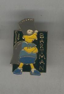 Pins metal: Bartman