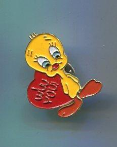 Pins metal: Piolin con corazon I wuu you