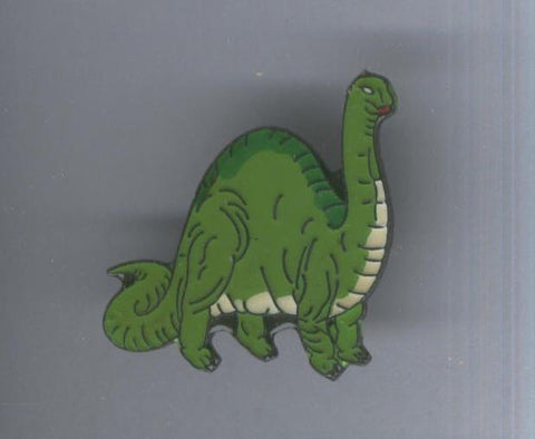 Pins metal: Brontosaurio