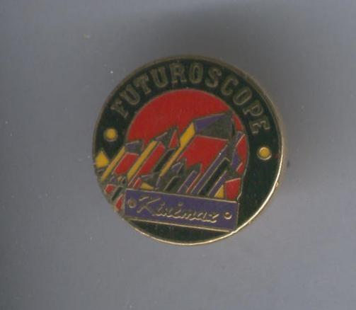 Pins metal: Logo de parque tematico Futuroscope